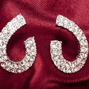 Crystal Earrings--Courtenay